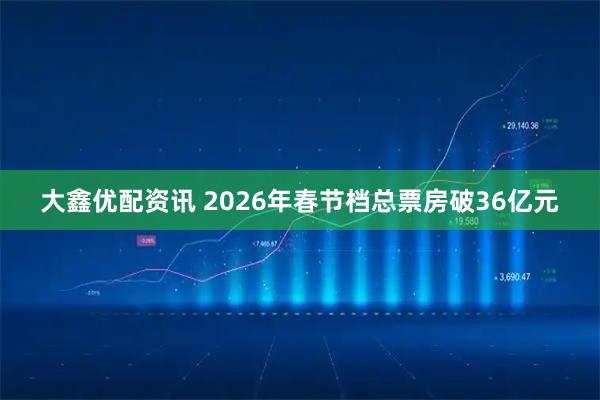 大鑫优配资讯 2026年春节档总票房破36亿元