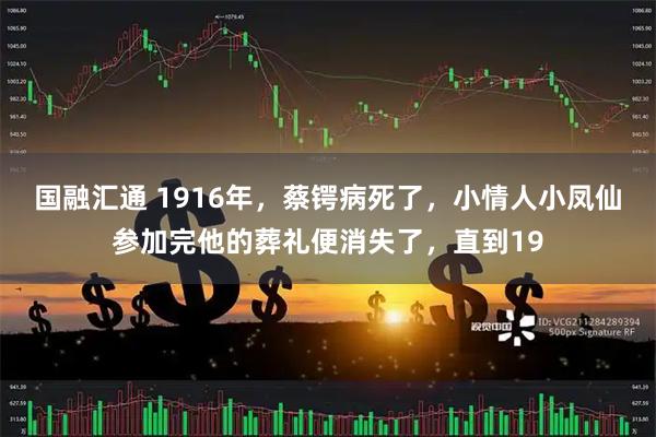 国融汇通 1916年，蔡锷病死了，小情人小凤仙参加完他的葬礼便消失了，直到19