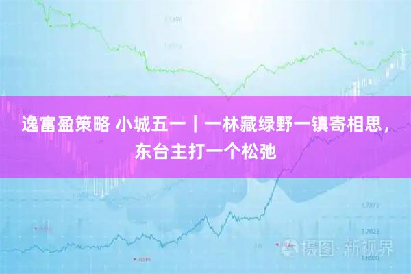 逸富盈策略 小城五一｜一林藏绿野一镇寄相思，东台主打一个松弛