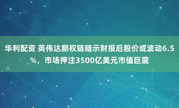 华利配资 英伟达期权链暗示财报后股价或波动6.5%，市场押注3500亿美元市值巨震