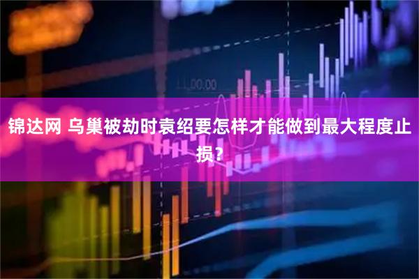 锦达网 乌巢被劫时袁绍要怎样才能做到最大程度止损？